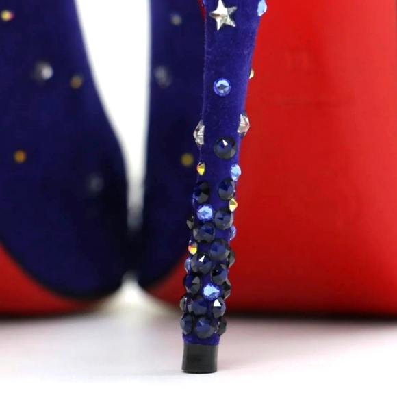 Christian Louboutin Gravitanita 100 veau velours -- Star-Studded open to offers - Picture 4 of 8